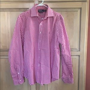 Men’s Polo by Ralph Lauren gingham dress shirt